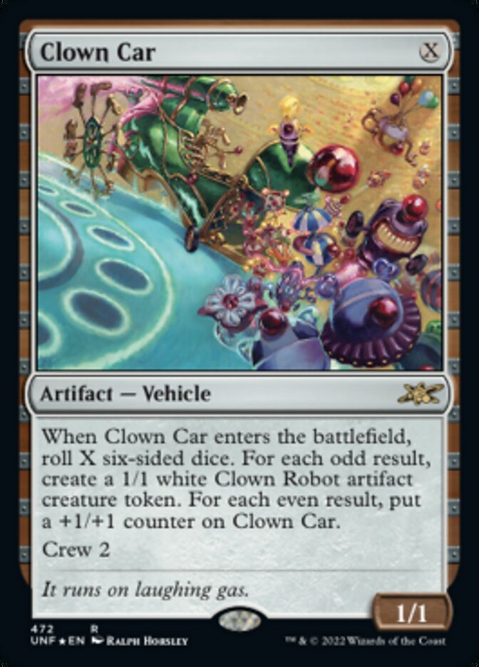 Clown Car (Galaxy Foil) [Unfinity] | Shuffle n Cut Hobbies & Games