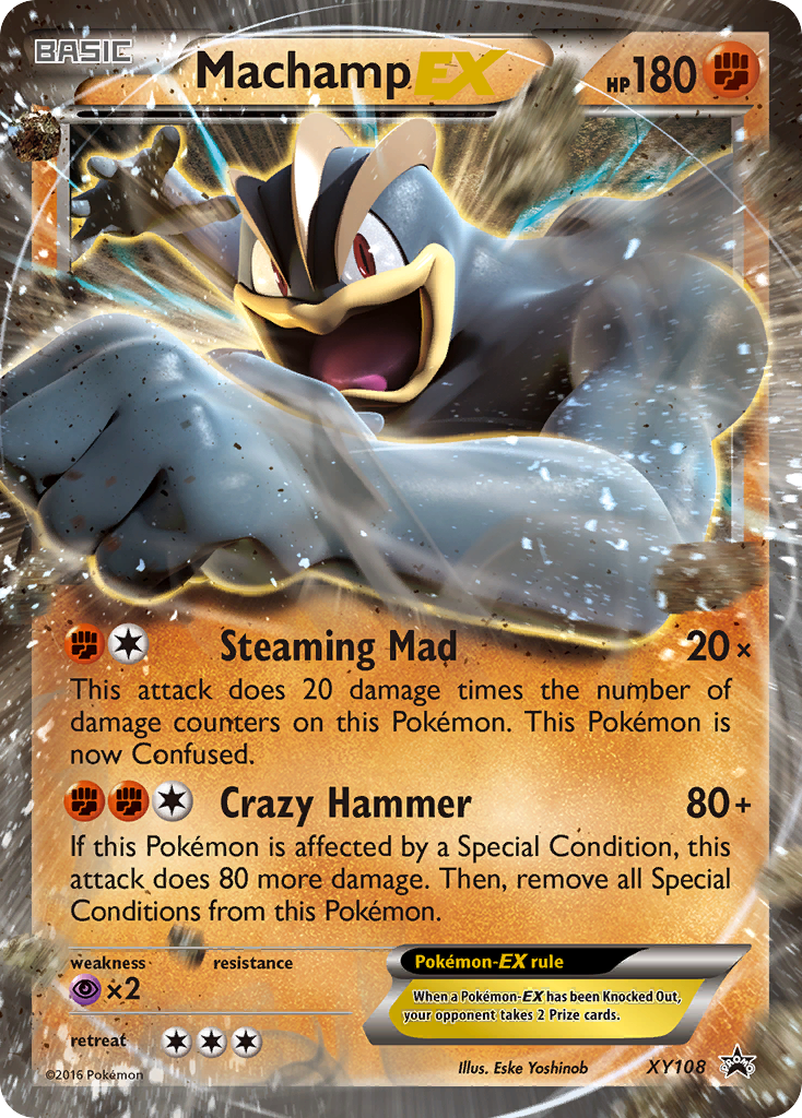 Machamp EX (XY108) [XY: Black Star Promos] | Shuffle n Cut Hobbies & Games