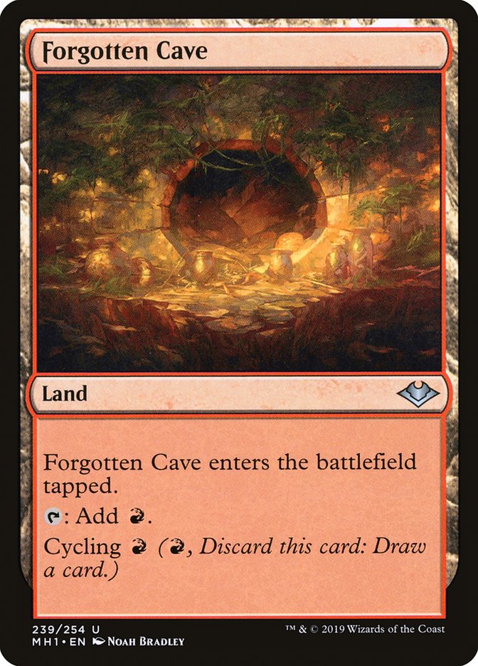 Forgotten Cave [Modern Horizons] | Shuffle n Cut Hobbies & Games