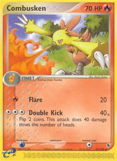 Combusken (27/109) [EX: Ruby & Sapphire] | Shuffle n Cut Hobbies & Games