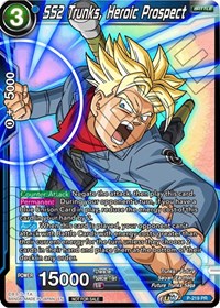 SS2 Trunks, Heroic Prospect (Alternate Art) (P-219) [Promotion Cards] | Shuffle n Cut Hobbies & Games