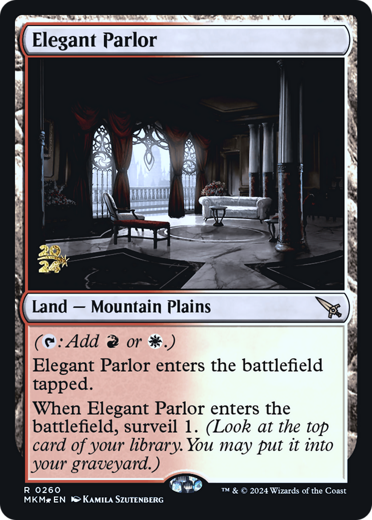 Elegant Parlor [Murders at Karlov Manor Prerelease Promos] | Shuffle n Cut Hobbies & Games