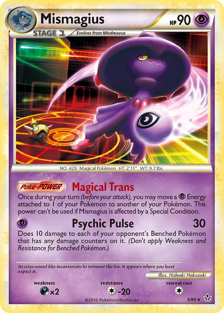 Mismagius (5/95) (Theme Deck Exclusive) [HeartGold & SoulSilver: Unleashed] | Shuffle n Cut Hobbies & Games