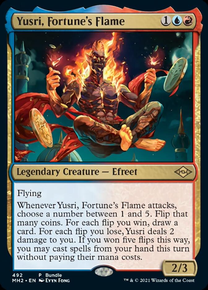 Yusri, Fortune's Flame (Bundle) [Modern Horizons 2] | Shuffle n Cut Hobbies & Games