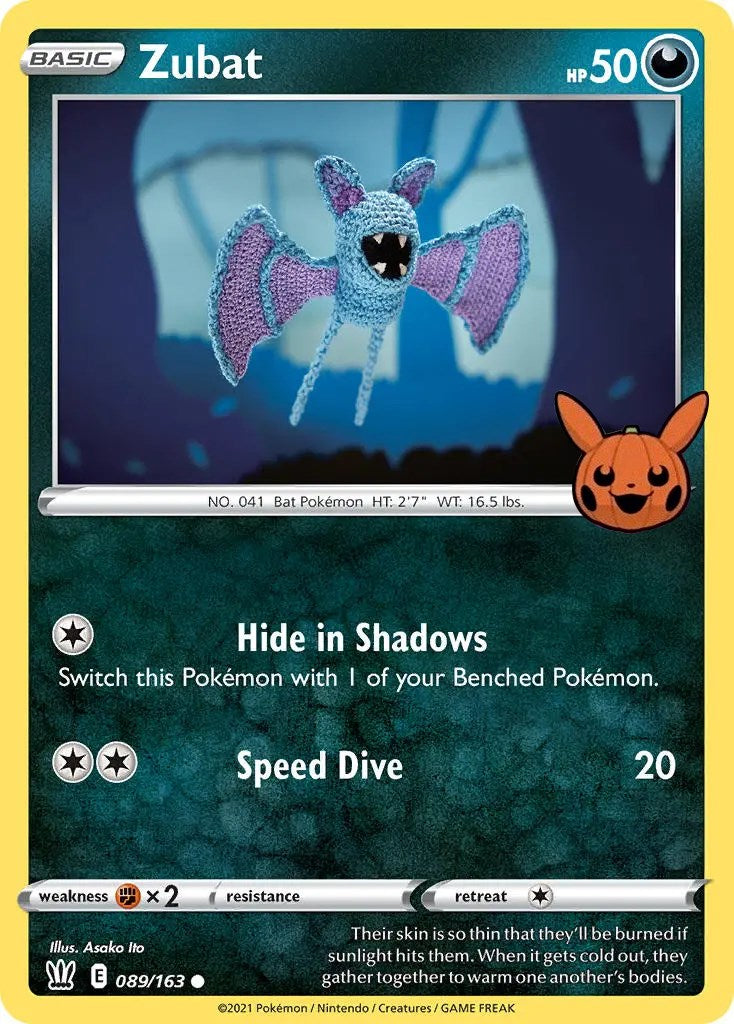 Zubat (089/163) [Trick or Trade] | Shuffle n Cut Hobbies & Games