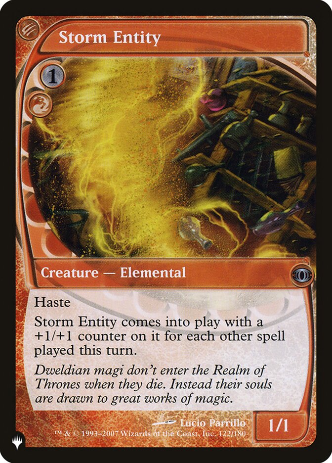 Storm Entity [The List] | Shuffle n Cut Hobbies & Games