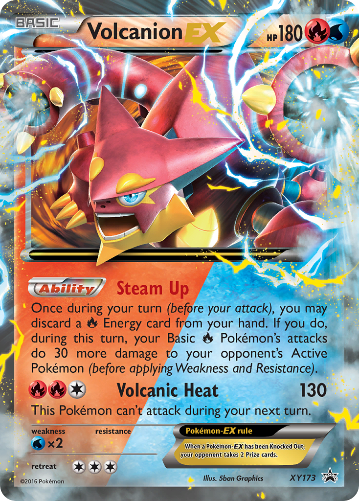 Volcanion EX (XY173) [XY: Black Star Promos] | Shuffle n Cut Hobbies & Games