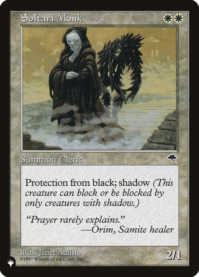 Soltari Monk [The List] | Shuffle n Cut Hobbies & Games