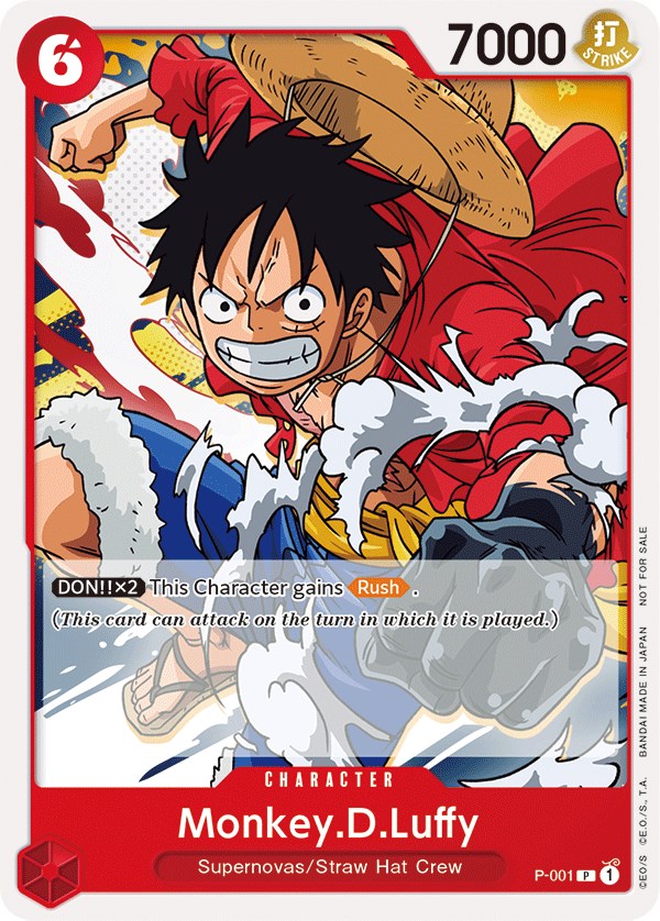 Monkey.D.Luffy (Super Pre-Release) [Participant] [One Piece Promotion Cards] | Shuffle n Cut Hobbies & Games