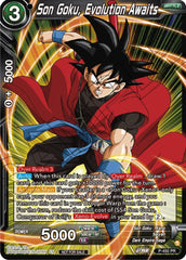 Son Goku, Evolution Awaits (P-450) [Tournament Promotion Cards] | Shuffle n Cut Hobbies & Games