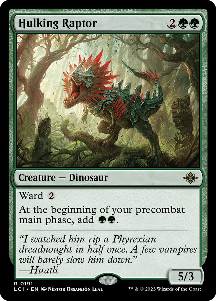 Hulking Raptor [The Lost Caverns of Ixalan] | Shuffle n Cut Hobbies & Games