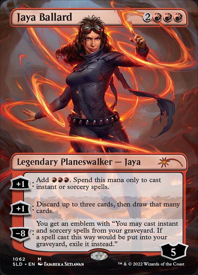 Jaya Ballard (Borderless) [Secret Lair Drop Series] | Shuffle n Cut Hobbies & Games