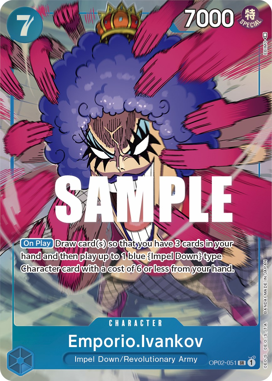 Emporio.Ivankov (Alternate Art) [Paramount War] | Shuffle n Cut Hobbies & Games