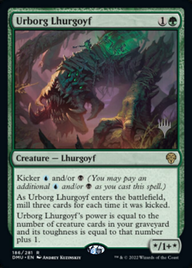 Urborg Lhurgoyf (Promo Pack) [Dominaria United Promos] | Shuffle n Cut Hobbies & Games