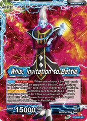Whis // Whis, Invitation to Battle (BT16-021) [Realm of the Gods] | Shuffle n Cut Hobbies & Games