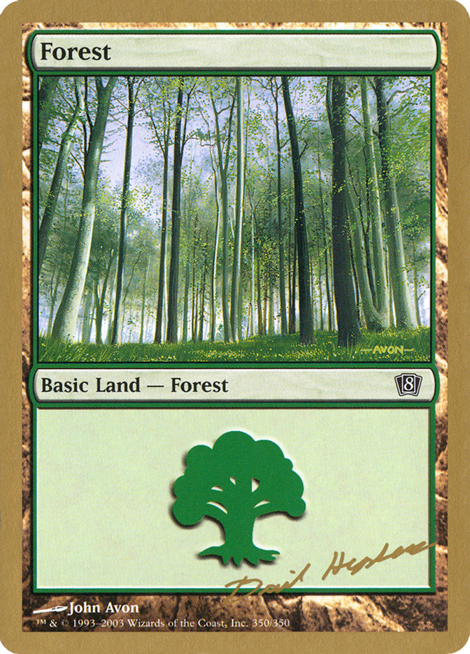 Forest (dh350) (Dave Humpherys) [World Championship Decks 2003] | Shuffle n Cut Hobbies & Games