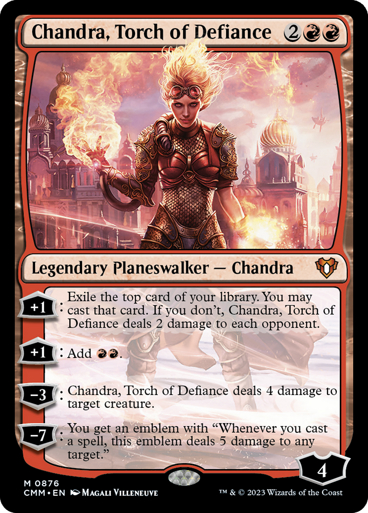 Chandra, Torch of Defiance [Commander Masters] | Shuffle n Cut Hobbies & Games