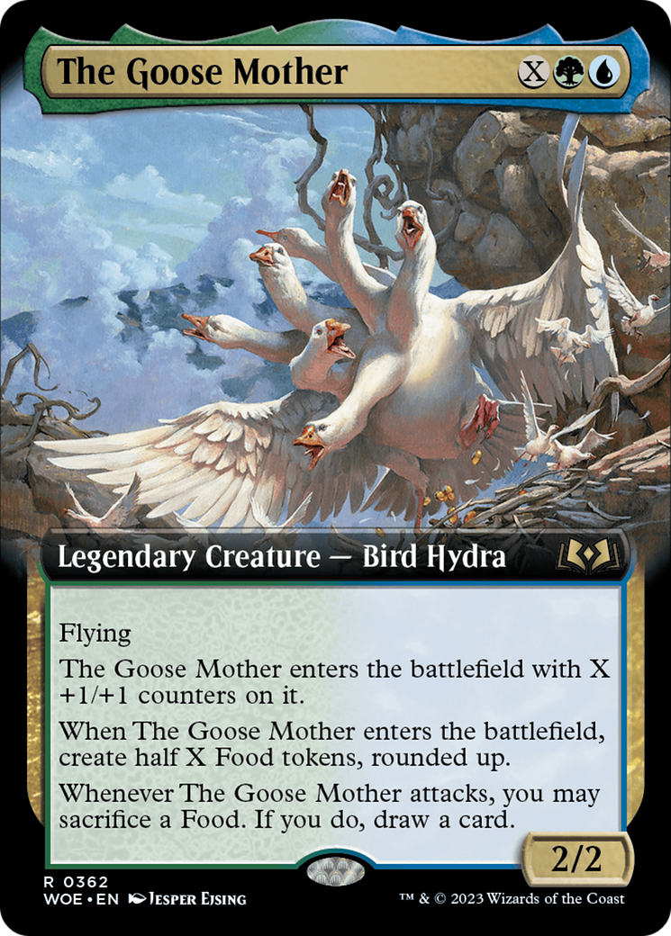 The Goose Mother (Extended Art) [Wilds of Eldraine] | Shuffle n Cut Hobbies & Games