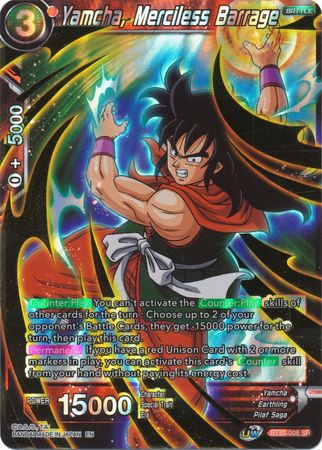 Yamcha, Merciless Barrage (BT10-008) [Rise of the Unison Warrior 2nd Edition] | Shuffle n Cut Hobbies & Games