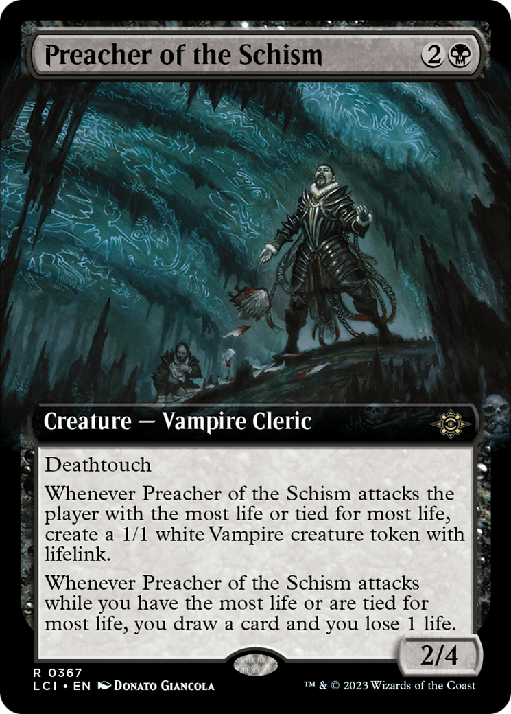 Preacher of the Schism (Extended Art) [The Lost Caverns of Ixalan] | Shuffle n Cut Hobbies & Games