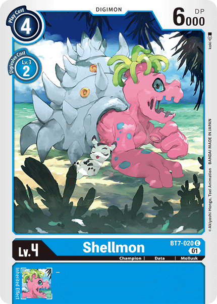 Shellmon [BT7-020] [Next Adventure] | Shuffle n Cut Hobbies & Games