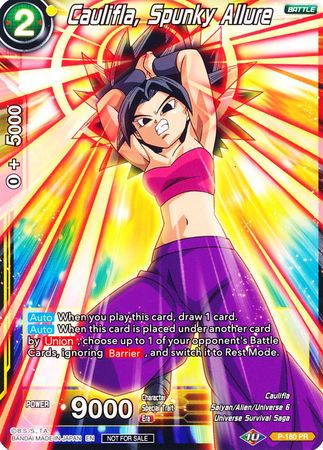 Caulifla, Spunky Allure (P-180) [Promotion Cards] | Shuffle n Cut Hobbies & Games