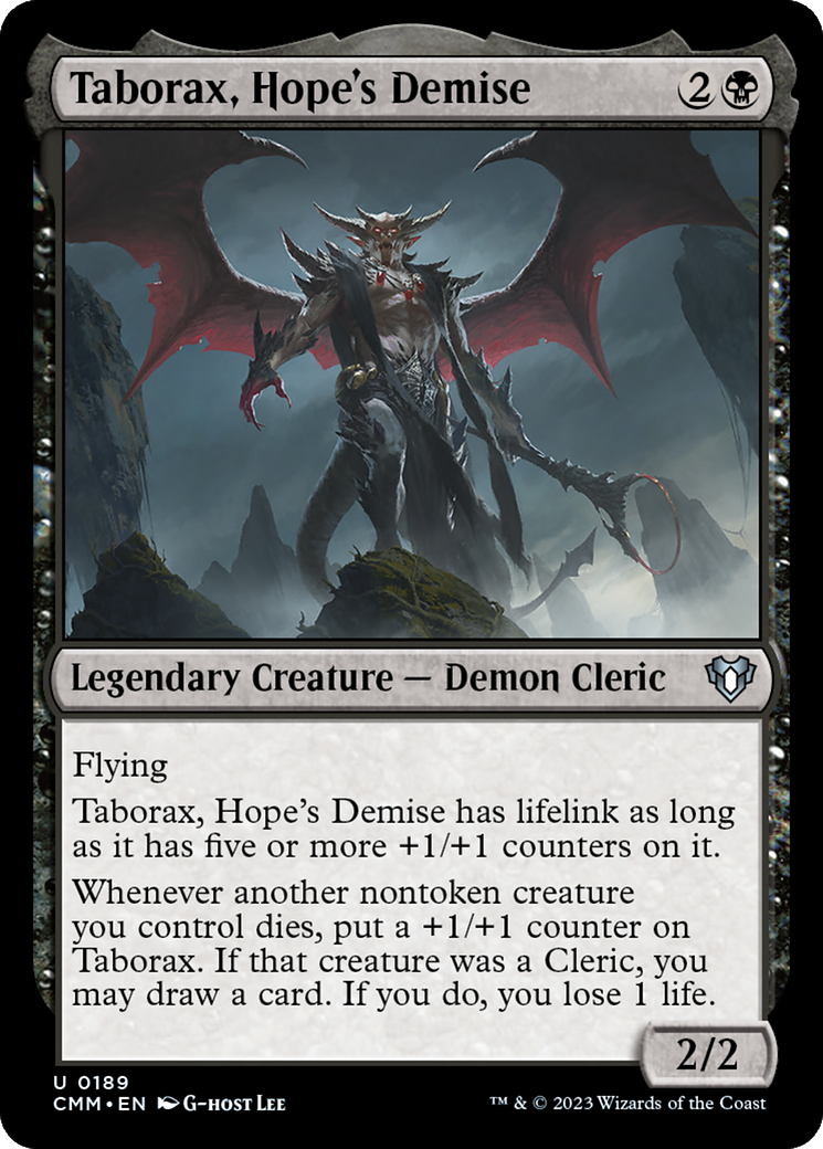 Taborax, Hope's Demise [Commander Masters] | Shuffle n Cut Hobbies & Games