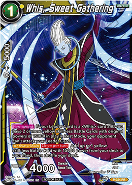 Whis, Sweet Gathering (P-324) [Tournament Promotion Cards] | Shuffle n Cut Hobbies & Games