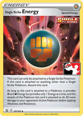 Single Strike Energy (141/163) [Prize Pack Series Two] | Shuffle n Cut Hobbies & Games