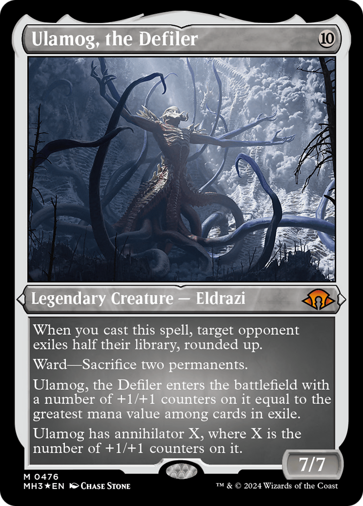 Ulamog, the Defiler (Foil Etched) [Modern Horizons 3] | Shuffle n Cut Hobbies & Games