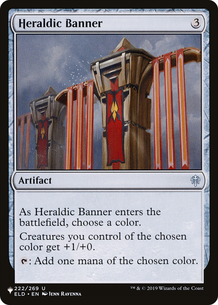 Heraldic Banner [The List] | Shuffle n Cut Hobbies & Games