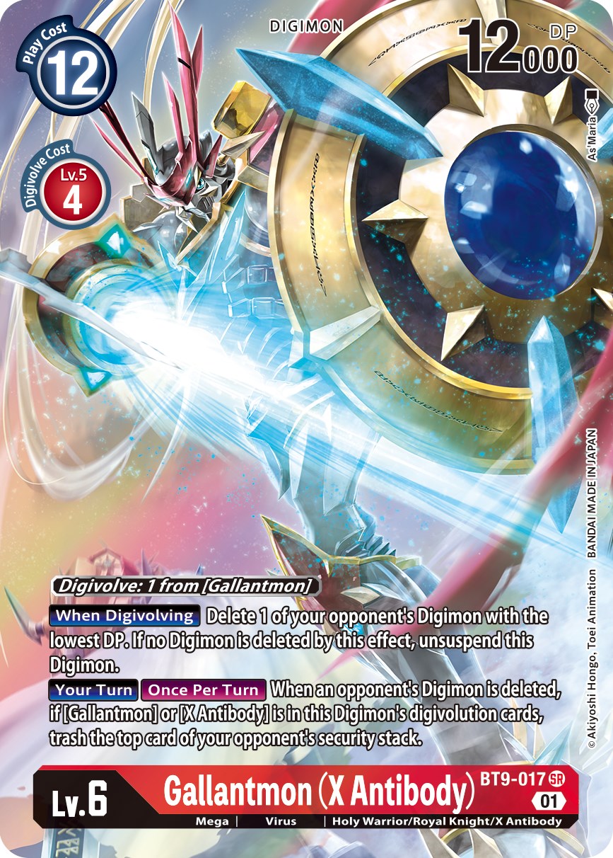 Gallantmon (X Antibody) [BT9-017] (Alternate Art) [X Record] | Shuffle n Cut Hobbies & Games