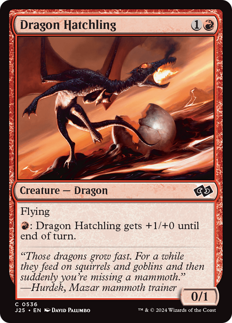 Dragon Hatchling [Foundations Jumpstart] | Shuffle n Cut Hobbies & Games