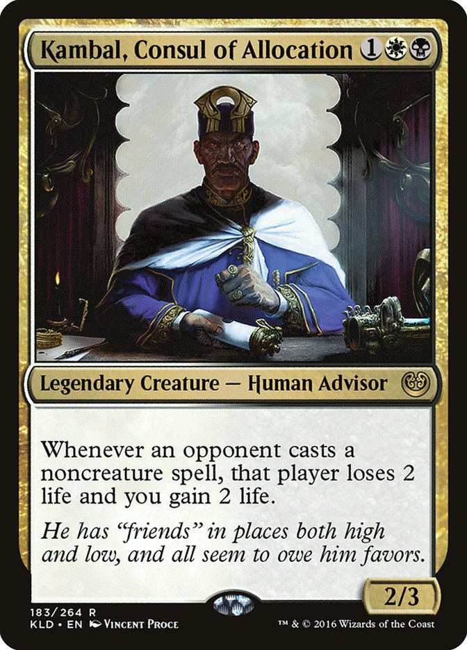 Kambal, Consul of Allocation [Kaladesh] | Shuffle n Cut Hobbies & Games