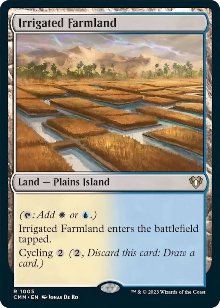 Irrigated Farmland [Commander Masters] | Shuffle n Cut Hobbies & Games