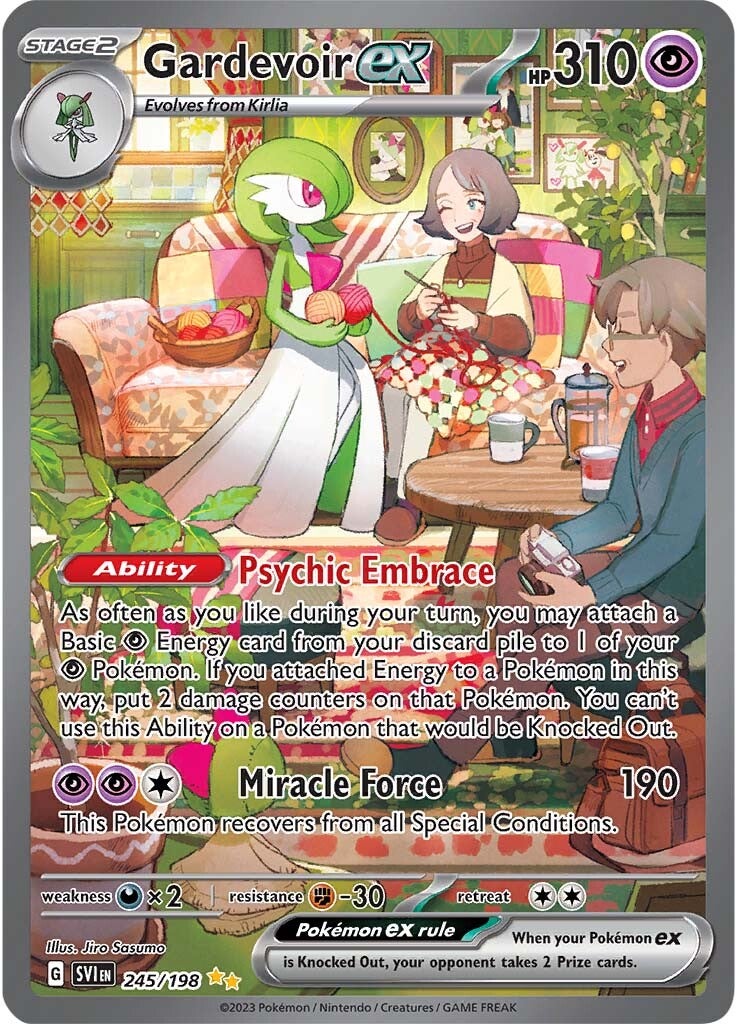 Gardevoir ex (245/198) [Scarlet & Violet: Base Set] | Shuffle n Cut Hobbies & Games