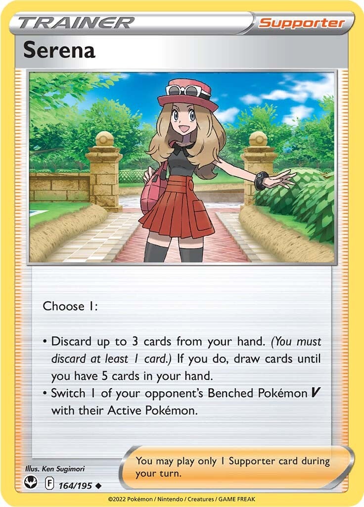 Serena (164/195) [Sword & Shield: Silver Tempest] | Shuffle n Cut Hobbies & Games