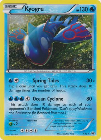 Kyogre (XY51) (Jumbo Card) [XY: Black Star Promos] | Shuffle n Cut Hobbies & Games