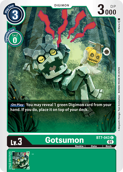 Gotsumon [BT7-043] [Next Adventure] | Shuffle n Cut Hobbies & Games