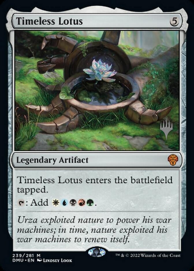 Timeless Lotus (Promo Pack) [Dominaria United Promos] | Shuffle n Cut Hobbies & Games