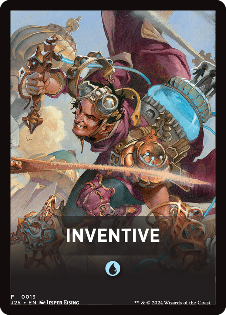 Inventive Theme Card [Foundations Jumpstart Front Cards] | Shuffle n Cut Hobbies & Games