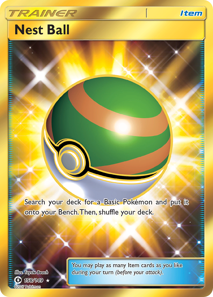 Nest Ball (158/149) [Sun & Moon: Base Set] | Shuffle n Cut Hobbies & Games