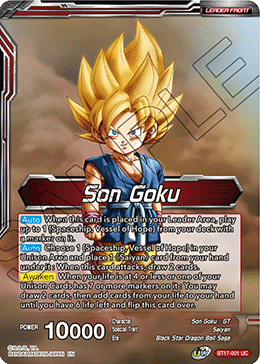 Son Goku // Son Goku, Pan, and Trunks, Space Adventurers (BT17-001) [Ultimate Squad] | Shuffle n Cut Hobbies & Games