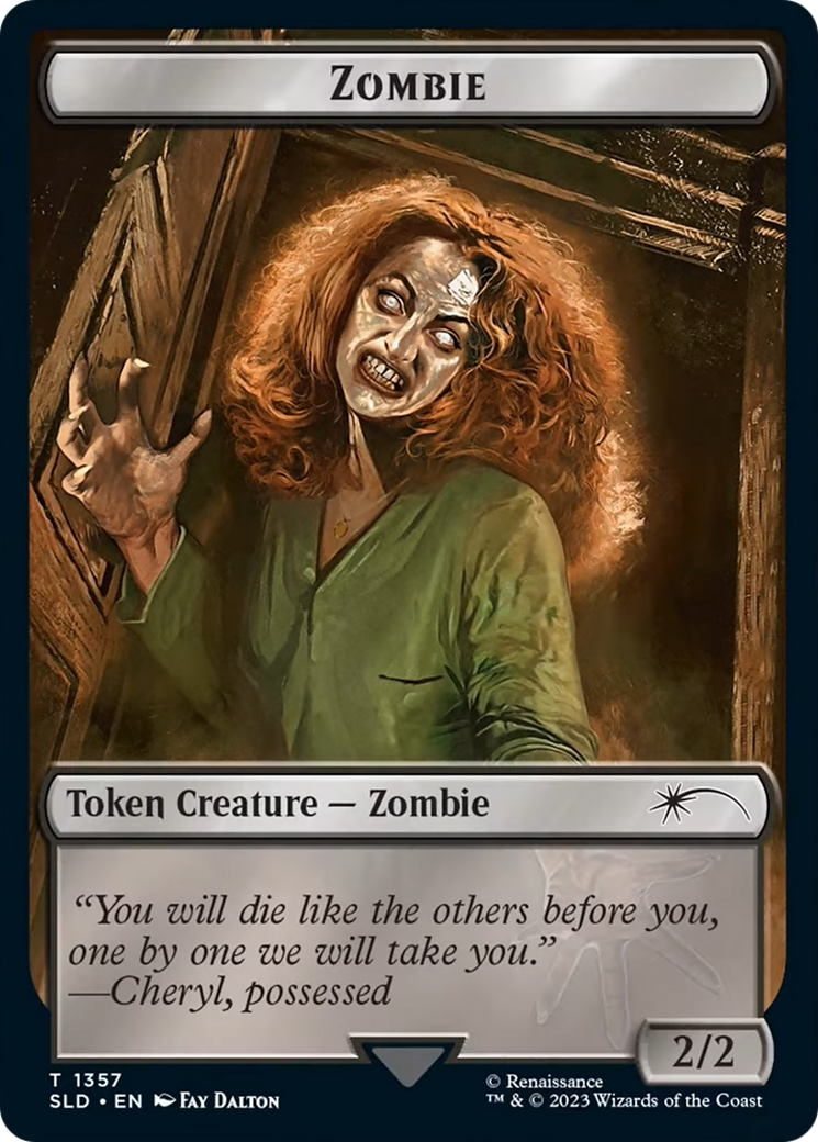 Zombie Token [Secret Lair Drop Series] | Shuffle n Cut Hobbies & Games