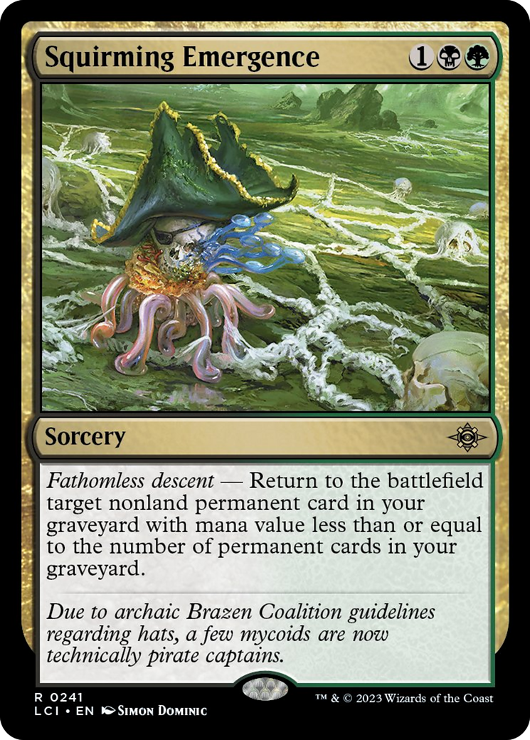 Squirming Emergence [The Lost Caverns of Ixalan] | Shuffle n Cut Hobbies & Games