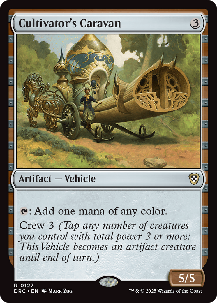 Cultivator's Caravan [Aetherdrift Commander] | Shuffle n Cut Hobbies & Games