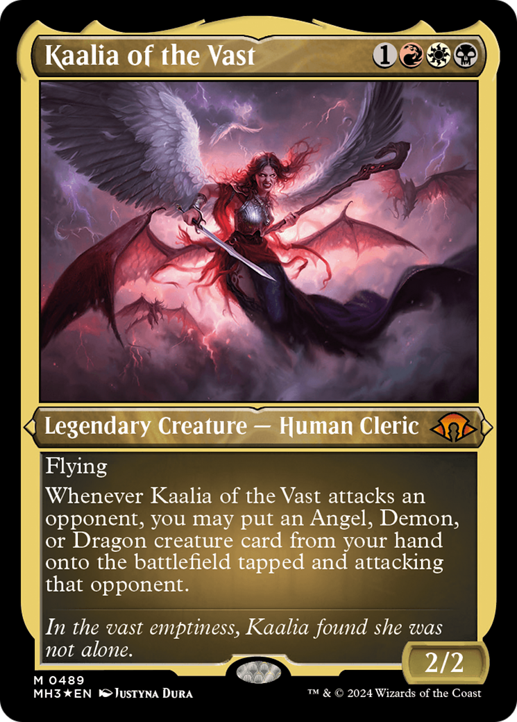 Kaalia of the Vast (Foil Etched) [Modern Horizons 3] | Shuffle n Cut Hobbies & Games