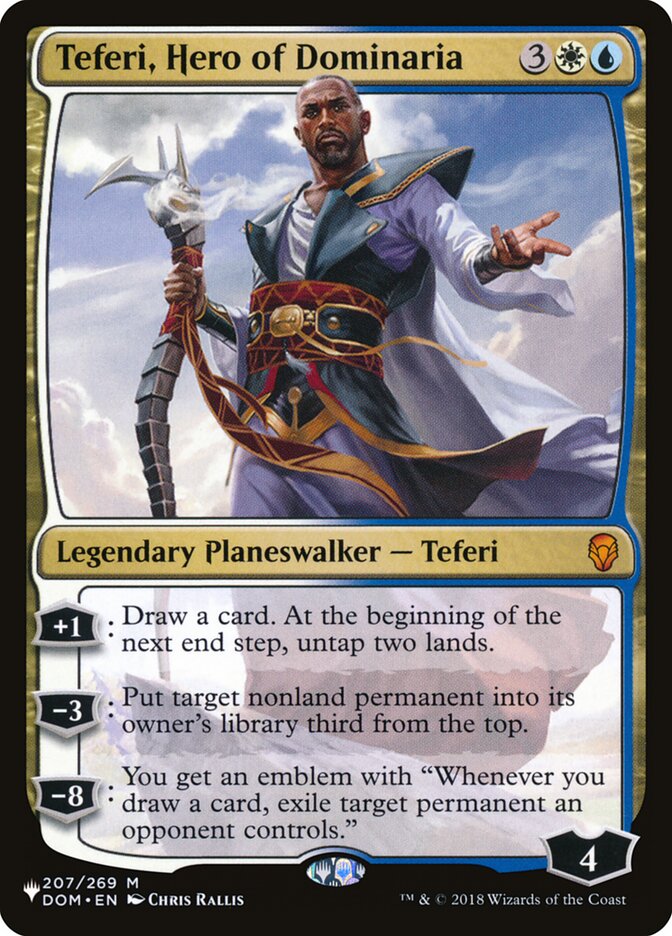 Teferi, Hero of Dominaria [The List] | Shuffle n Cut Hobbies & Games