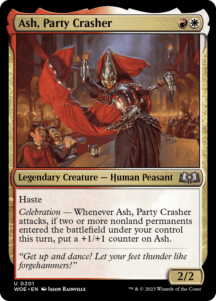 Ash, Party Crasher [Wilds of Eldraine] | Shuffle n Cut Hobbies & Games