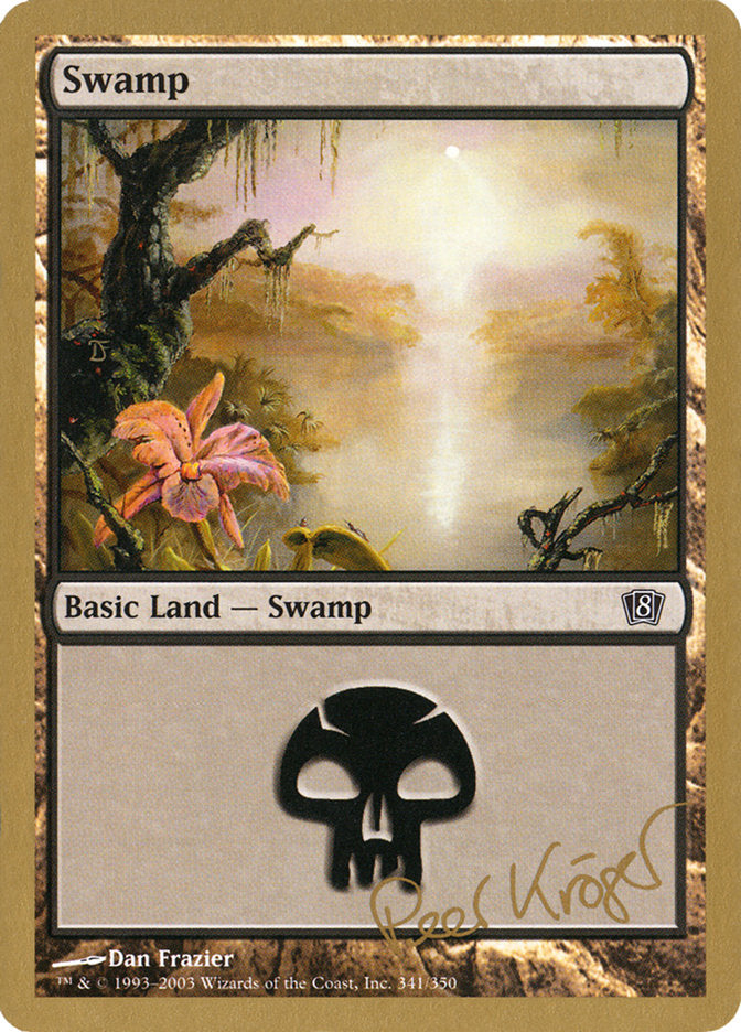 Swamp (pk341) (Peer Kroger) [World Championship Decks 2003] | Shuffle n Cut Hobbies & Games